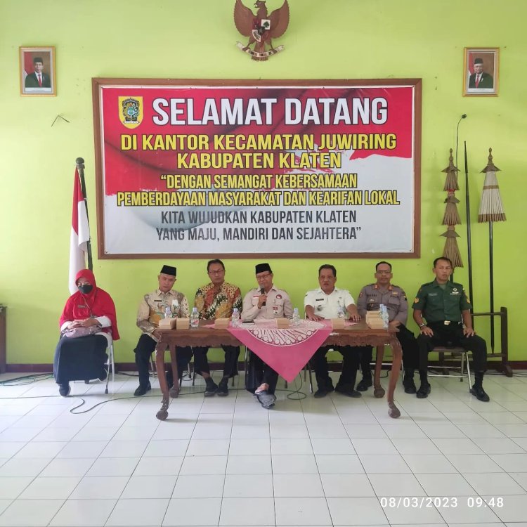 RAKOR PENGURUS FKUB KECAMATAN JUWIRING