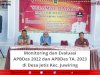 Monitoring dan Evaluasi APBDes 2022 dan APBDes TA. 2023 di Desa Jetis