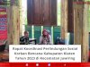 Rapat Koordinasi Perlindungan Sosial Korban Bencana Kabupaten Klaten Tahun 2023 di Kecamatan Juwiring.