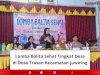Lomba Balita Sehat Tingkat Desa di Desa Trasan