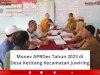 Monev APBDes Tahun 2023 di Desa Ketitang Kecamatan Juwiring