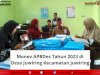 Monev APBDes Tahun 2023 di Desa Juwiring Kecamatan Juwiring