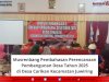 Musrenbang Pembahasan Perencanaan Pembangunan Desa Tahun 2025 di Desa Carikan Kecamatan Juwiring