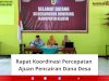 Rapat Koordinasi Percepatan Ajuan Pencairan Dana Desa di Kecamatan Juwiring