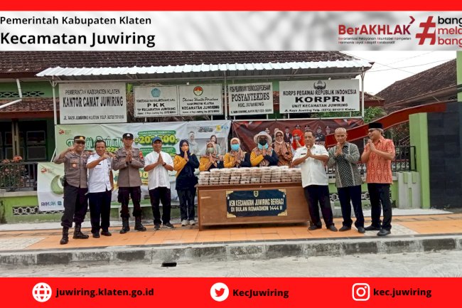 ASN KECAMATAN JUWIRING BERBAGI DI BULAN SUCI RAMADHAN 1444 H