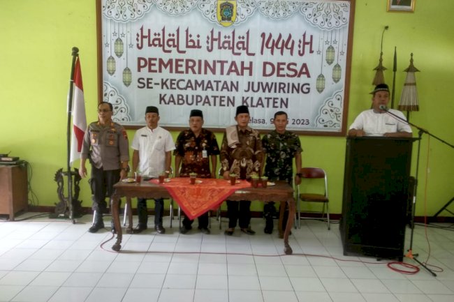 Halal bi Halal 1444 H Kecamatan Juwiring