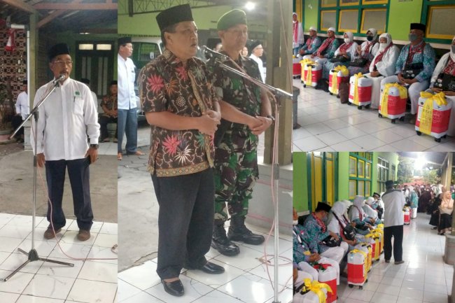 Keberangkatan Haji di Kecamatan Juwiring Tahun 2023