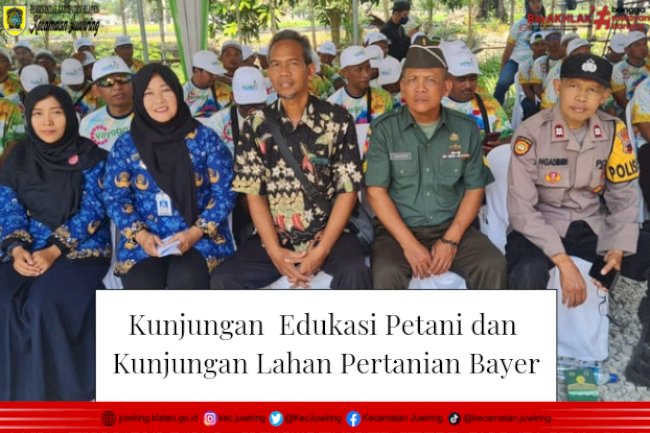 Kunjungan Edukasi Petani dan Kunjungan Lahan Pertanian Bayer