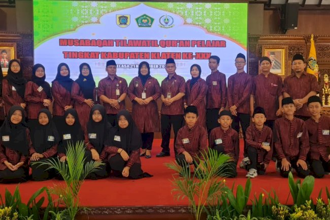 Mengantar Peserta MTQ Pelajar Tahun 2023 Kecamatan Juwiring