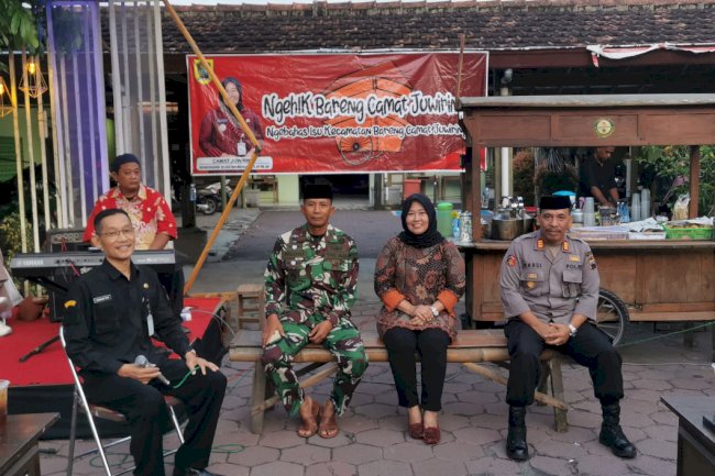 Lauching NgehIK (Ngebahas Isu Kecamatan) bareng Camat Juwiring dan Buka Bersama