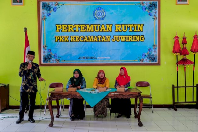 Halal Bi Halal TP PKK se-Kecamatan Juwiring.