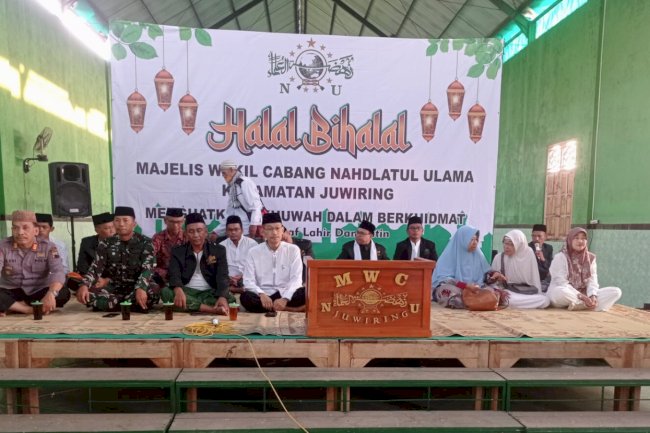 Halal Bihalal Majelis Wakil Cabang Nahdlatul Ulama Kecamatan Juwiring