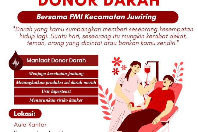 Donor Darah PMI Kabupaten Klaten