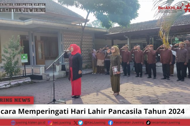Upacara Meperingati Hari Lahir Pancasila