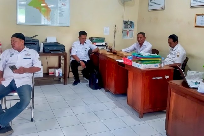 Kegiatan Monitoring dan Evaluasi Pelaksanaan APBDes 2023 dan 2024 Semester I di Desa Sawahan Kecamatan Juwiring