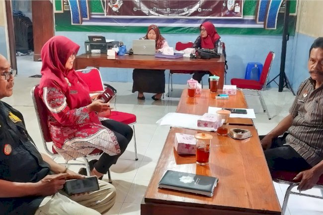 Kegiatan Monitoring dan Evaluasi Pelaksanaan APBDes 2023 dan 2024 Semester I di Desa Gondangasari Kecamatan Juwiring