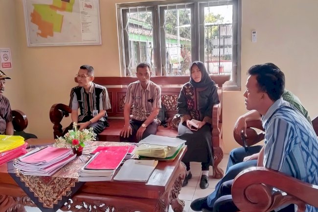 Kegiatan Monitoring dan Evaluasi Pelaksanaan APBDes 2023 dan 2024 Semester I di Desa Tanjung Kecamatan Juwiring
