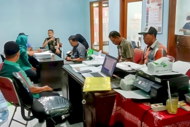 Kegiatan Monitoring dan Evaluasi Pelaksanaan APBDes 2023 dan 2024 Semester I di Desa Ketitang Kecamatan Juwiring