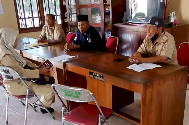 Kegiatan Monitoring dan Evaluasi Pelaksanaan APBDes 2023 dan 2024 Semester I di Desa Mrisen Kecamatan Juwiring.