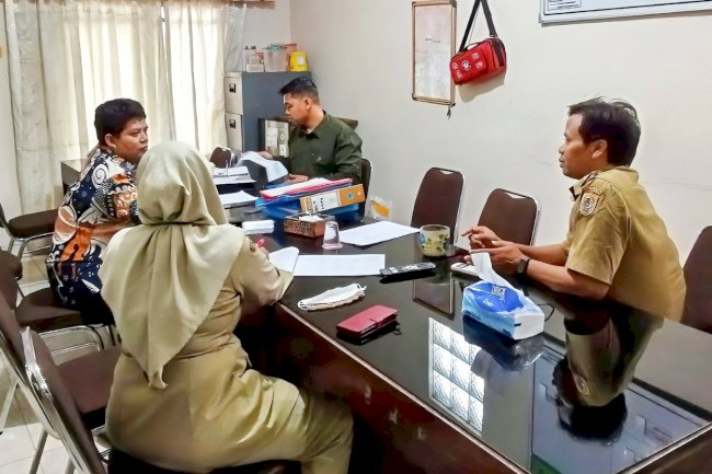 Kegiatan Monitoring dan Evaluasi Pelaksanaan APBDes 2023 dan 2024 Semester I di Desa Pundungan Kecamatan Juwiring