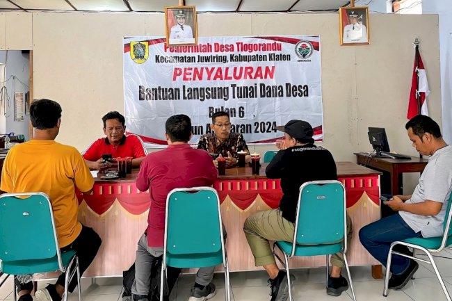 Kegiatan Monitoring dan Evaluasi Pelaksanaan APBDes 2023 dan 2024 Semester I di Desa Tlogorandu