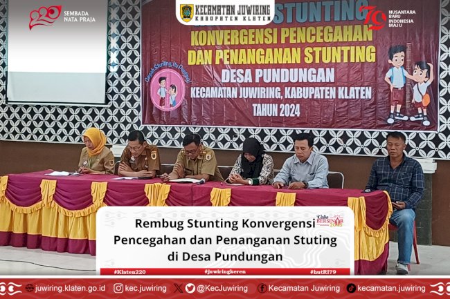 Rembug Stunting Konvergensi Pencegahan dan Penanganan Pundungan