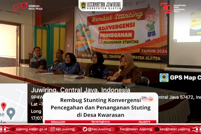 Rembug Stunting Konvergensi Pencegahan dan Penanganan Stuting di Desa Kwarasan