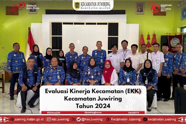 Evaluasi Kinerja Kecamatan (EKK) Kecamatan Juwiring Tahun 2024