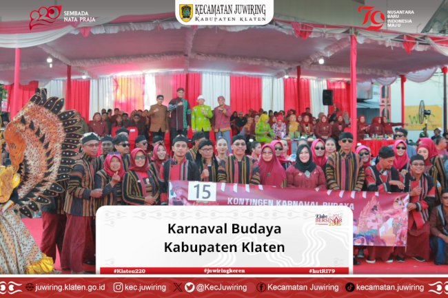 Karnaval Budaya Tingkat Kabupaten Klaten 2024