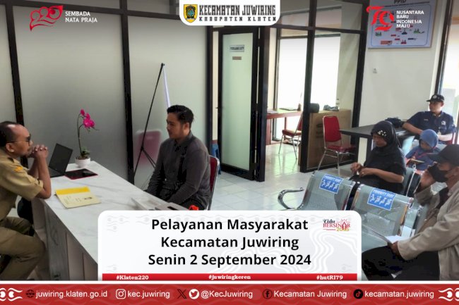 Pelayanan Masyarakat Kecamatan Juwiring