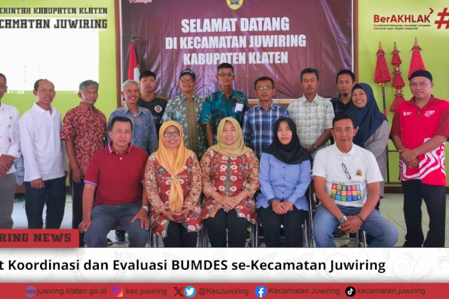 Rapat Koordinasi dan Evaluasi BUMDES