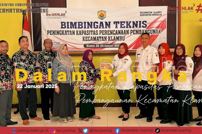 Kunjungan Kecamatan Klambu Kabupaten Grobongan