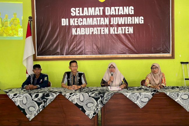 Rapat Koordinasi Pembentukan Organisasi Disabilitas Kecamatan Juwiring bersama Forum Disabilitas