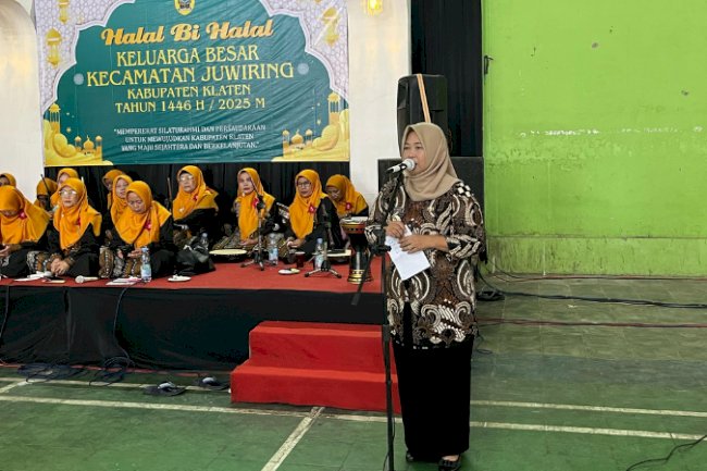 Halal Bi Halal Kecamatan Juwiring Pererat Silaturahmi & Kolaborasi