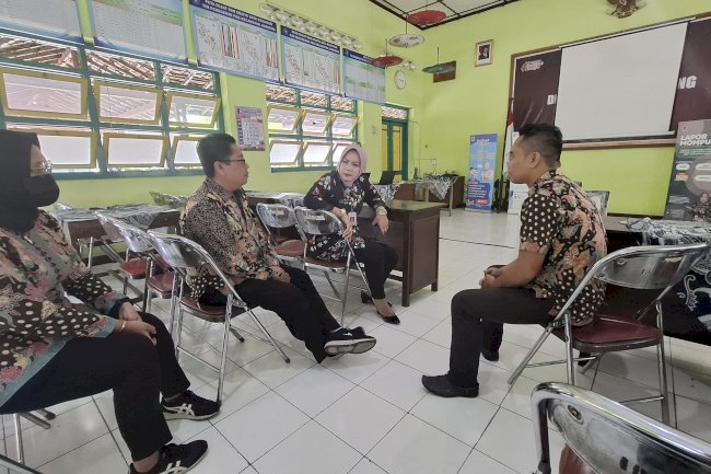 Pada tanggal 18 bulan maret pendamping melakukan koordinasi dengan kepala dinas sosial kabupaten klaten terkait dengan puspa