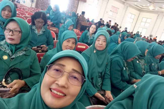 Menghadiri undangan sertijab Bupati Klt th 2025  & Sertijab Ketua TP PKK Kab Klt.  3-3-2025