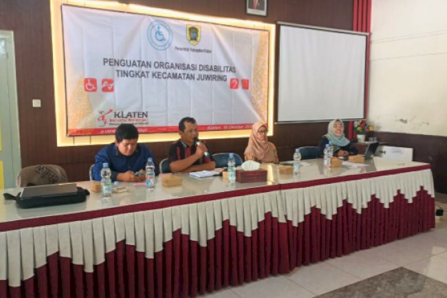 Penguatan Kelembagaan Forum Disabilitas Tingkat Kecamatan Juwiring