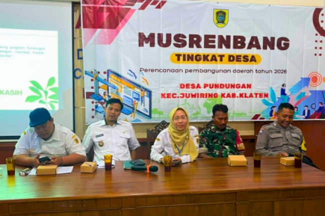 Kecamatan Juwiring Hadiri Musrenbang Tingkat Desa di Pundungan, Mrisen, Juwiring dan Kwarasan