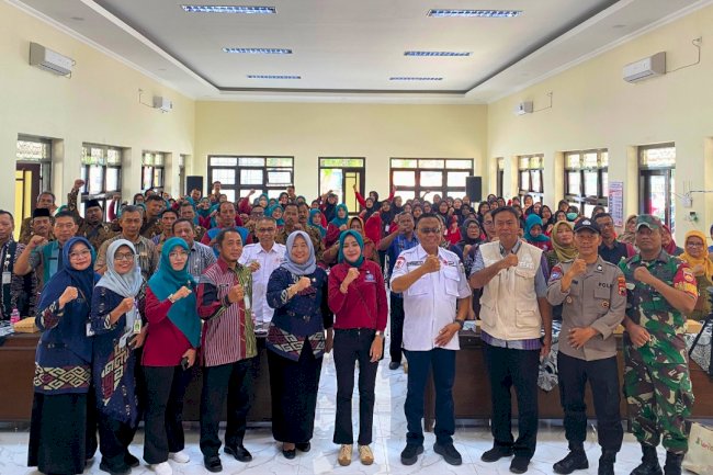 Launching Relawan Wanita, Wanita Tani, dan Kader PKK Desa se-Kecamatan Juwiring