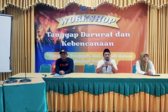 Pelatihan Mitigasi dan Penanganan Bencana Kebakaran di SMK Negeri 1 Juwiring