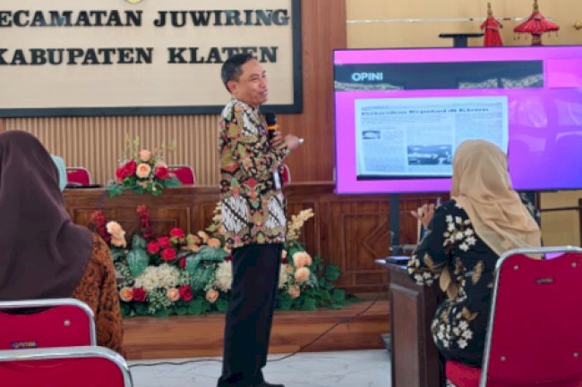 Peningkatan Kapasitas Media Sosial Desa se-Kecamatan Juwiring