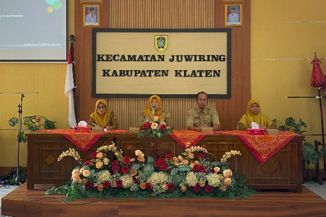 Kecamatan Juwiring Persiapkan Implementasi Sakura Tatap Muka, SIAP Desa, dan IKD Plus
