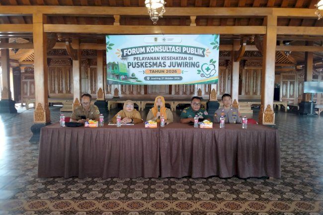 Puskesmas Juwiring Gelar Forum Konsultasi Publik, Perkuat Sinergi untuk Peningkatan Pelayanan Kesehatan