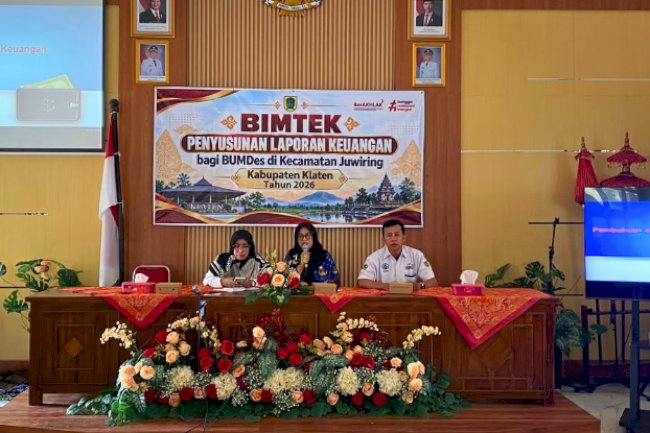 Kecamatan Juwiring Perkuat Tata Kelola Keuangan BUMDes melalui Bimbingan Teknis