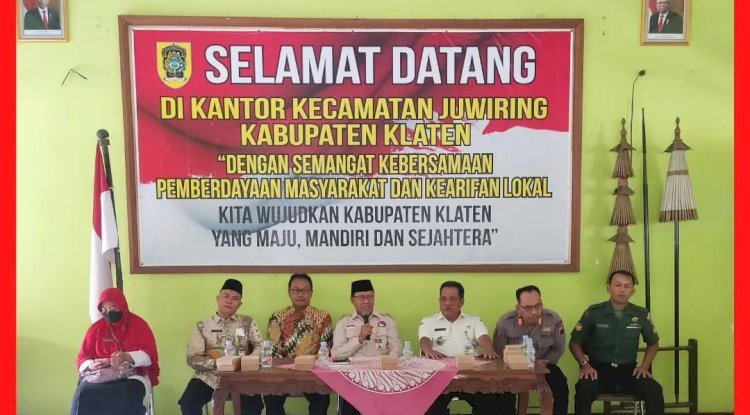RAKOR PENGURUS FKUB KECAMATAN JUWIRING