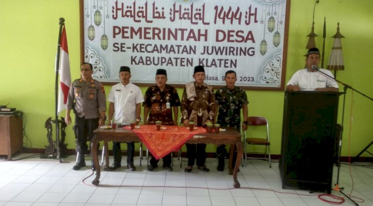 Halal bi Halal 1444 H Kecamatan Juwiring