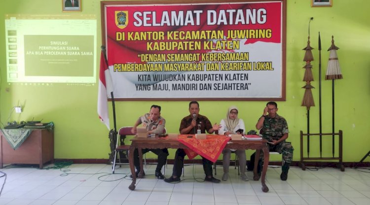 Rapat Koordinasi Pelaksanaan Pilkades Gelombang I Tahun 2023