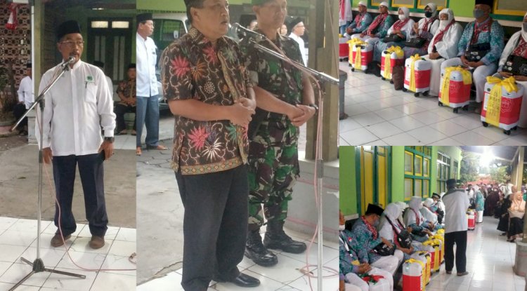 Keberangkatan Haji di Kecamatan Juwiring Tahun 2023