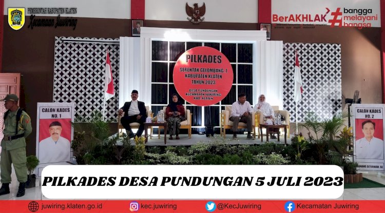 PILKADES GELOMBANG I SERENTAK KABUPATEN KLATEN TAHUN 2023 