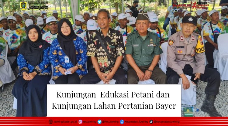 Kunjungan Edukasi Petani dan Kunjungan Lahan Pertanian Bayer
